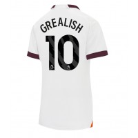 Manchester City Jack Grealish #10 Bortatröja Kvinnor 2023-24 Korta ärmar